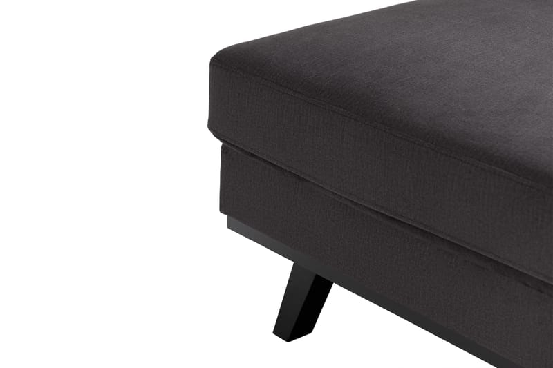 Copenhagen Compact 4-sits Vänstervänd U-formad Large Soffa med Divan och Schäslong i Sammet - Mörkgrå - Möbler - Soffa - U-soffa