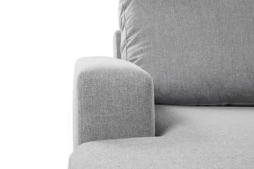 Crazy 4-sits Högervänd U-formad Large Soffa med Divan och Schäslong i Tyg - Grå - Möbler - Soffa - Divansoffa & schäslongsoffa - 4 sits soffa med divan