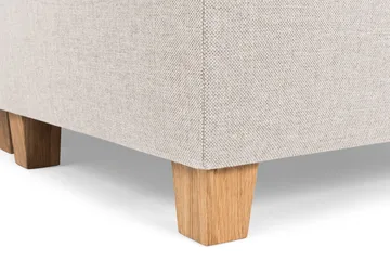 Crazy 4-sits Högervänd U-formad Small Soffa med Divan och Schäslong i Tyg - Beige - Möbler - Soffa - Divansoffa & schäslongsoffa - 4 sits soffa med divan