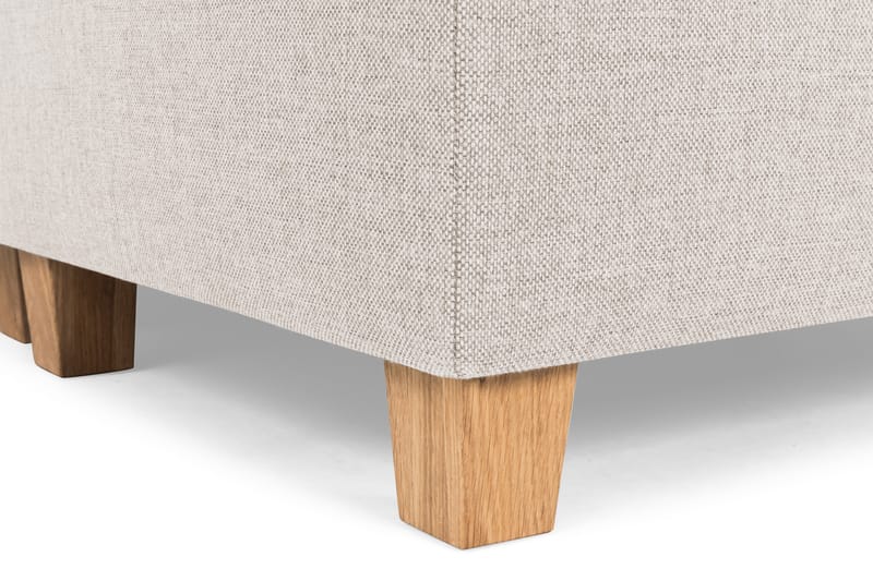 Crazy 4-sits Högervänd U-formad Small Soffa med Divan och Schäslong i Tyg - Beige - Möbler - Soffa - U-soffa