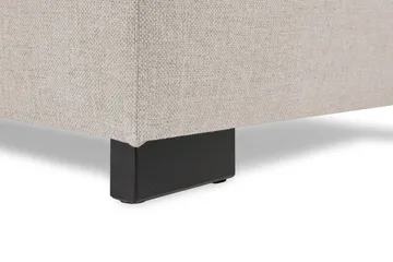 Crazy 4-sits Högervänd U-formad Small Soffa med Divan och Schäslong i Tyg - Beige - Möbler - Soffa - Divansoffa & schäslongsoffa - 4 sits soffa med divan