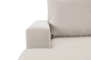 Crazy 4-sits Högervänd U-formad Small Soffa med Divan och Schäslong i Tyg - Beige - Möbler - Soffa - Divansoffa & schäslongsoffa - 4 sits soffa med divan