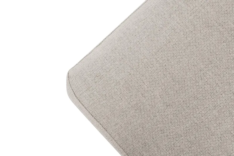 Crazy 4-sits Högervänd U-formad Small Soffa med Divan och Schäslong i Tyg - Beige - Möbler - Soffa - Divansoffa & schäslongsoffa - 4 sits soffa med divan