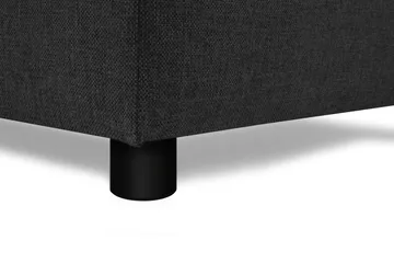 Crazy 4-sits U-formad Soffa med dubbeldivan i Tyg - Antracit - Möbler - Soffa - U-soffa