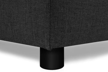 Crazy 4-sits Vänstervänd U-formad Large Soffa med Divan och Schäslong i Tyg - Antracit - Möbler - Soffa - Divansoffa & schäslongsoffa - 4 sits soffa med divan