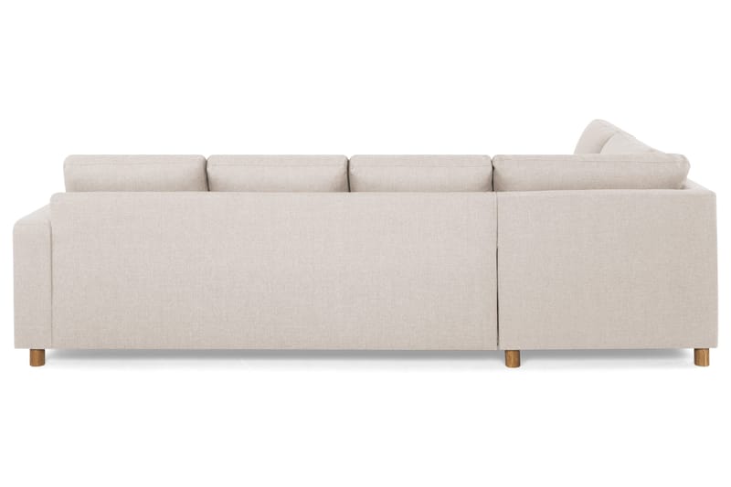 Crazy 4-sits Vänstervänd U-formad Large Soffa med Divan och Schäslong i Tyg - Beige - Möbler - Soffa - Divansoffa & schäslongsoffa - 4 sits soffa med divan