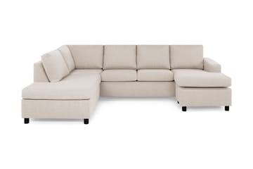 Runda svarta ben Crazy - Beige