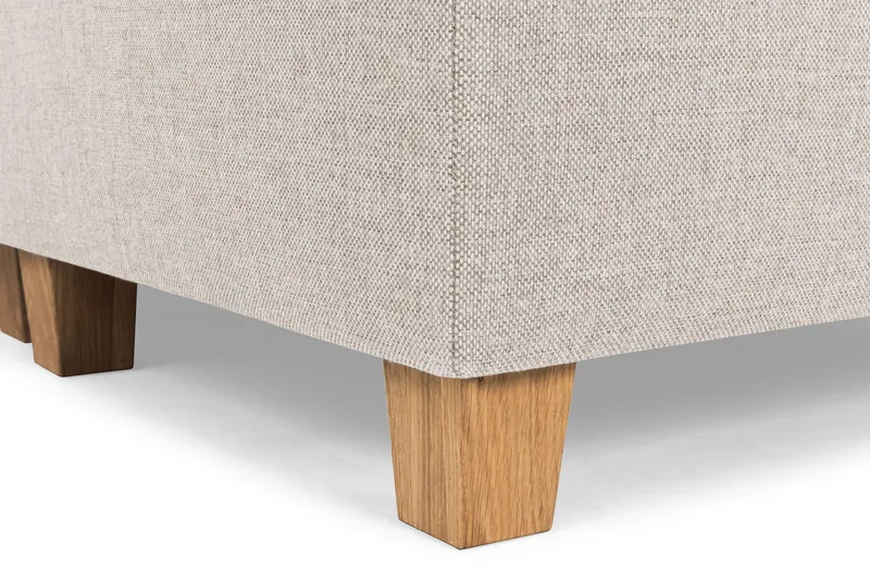 Crazy 4-sits Vänstervänd U-formad Large Soffa med Divan och Schäslong i Tyg - Beige - Möbler - Soffa - Divansoffa & schäslongsoffa - 4 sits soffa med divan