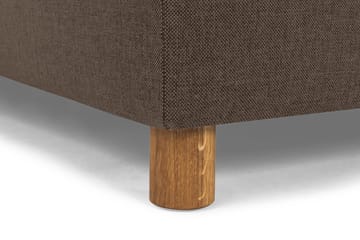 Crazy 4-sits Vänstervänd U-formad Large Soffa med Divan och Schäslong i Tyg - Brun - Möbler - Soffa - Divansoffa & schäslongsoffa - 4 sits soffa med divan