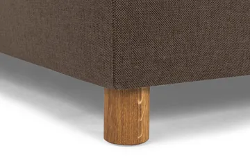 Crazy 4-sits Vänstervänd U-formad Large Soffa med Divan och Schäslong i Tyg - Brun - Möbler - Soffa - Divansoffa & schäslongsoffa - 4 sits soffa med divan