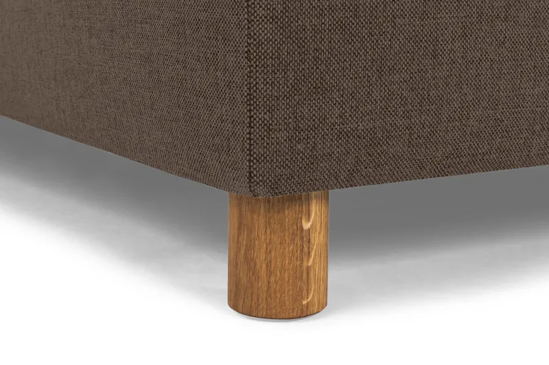 Crazy 4-sits Vänstervänd U-formad Large Soffa med Divan och Schäslong i Tyg - Brun - Möbler - Soffa - Divansoffa & schäslongsoffa - 4 sits soffa med divan