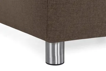 Crazy 4-sits Vänstervänd U-formad Large Soffa med Divan och Schäslong i Tyg - Brun - Möbler - Soffa - Divansoffa & schäslongsoffa - 3 sits soffa med divan