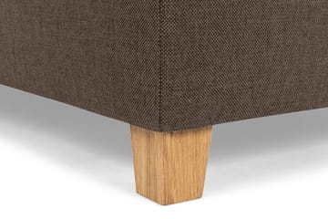 Crazy 4-sits Vänstervänd U-formad Large Soffa med Divan och Schäslong i Tyg - Brun - Möbler - Soffa - Divansoffa & schäslongsoffa - 4 sits soffa med divan