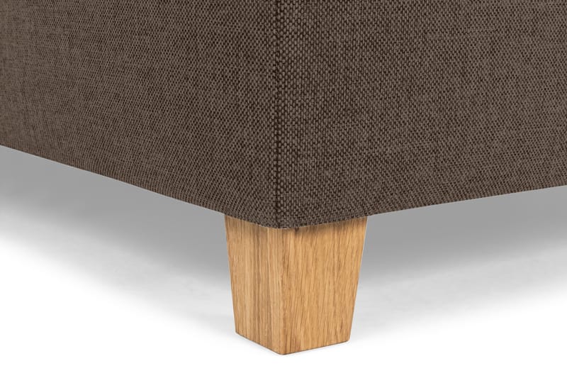 Crazy 4-sits Vänstervänd U-formad Large Soffa med Divan och Schäslong i Tyg - Brun - Möbler - Soffa - Divansoffa & schäslongsoffa - 4 sits soffa med divan