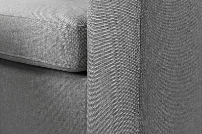 Crazy 4-sits Vänstervänd U-formad Large Soffa med Divan och Schäslong i Tyg - Grå - Möbler - Soffa - U-soffa