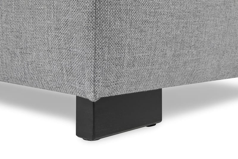 Crazy 4-sits Vänstervänd U-formad Large Soffa med Divan och Schäslong i Tyg - Grå - Möbler - Soffa - U-soffa