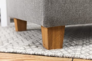 Crazy 4-sits Vänstervänd U-formad Large Soffa med Divan och Schäslong i Tyg - Grå - Möbler - Soffa - U-soffa