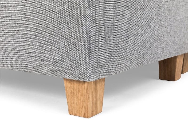 Crazy 4-sits Vänstervänd U-formad Large Soffa med Divan och Schäslong i Tyg - Grå - Möbler - Soffa - U-soffa