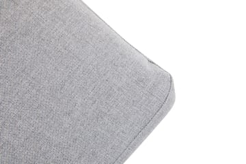 Crazy 4-sits Vänstervänd U-formad Small Soffa med Divan och Schäslong i Tyg inkl Kuvertkuddar - Grå - Möbler - Soffa - U-soffa