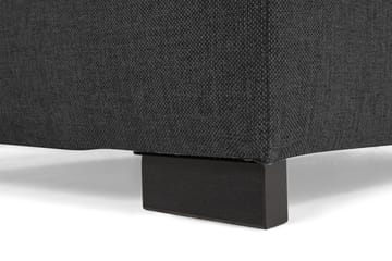 Crazy 4-sits Vänstervänd U-formad Small Soffa med Divan och Schäslong i Tyg inkl Kuvertkuddar - Mörkgrå - Möbler - Soffa - U-soffa