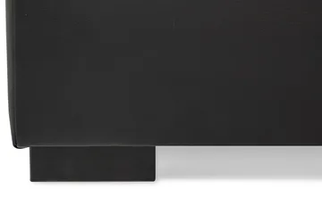 Crazy 5-sits Högervänd U-formad X-Large Soffa med Divan och Schäslong i Konstläder - Svart - Möbler - Soffa - Skinnsoffa