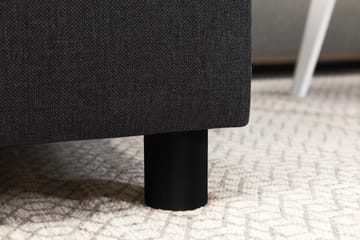 Crazy 5-sits Högervänd U-formad X-Large Soffa med Divan och Schäslong i Tyg - Antracit - Möbler - Soffa - U-soffa