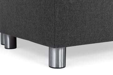 Crazy 5-sits Högervänd U-formad X-Large Soffa med Divan och Schäslong i Tyg - Antracit - Möbler - Soffa - U-soffa