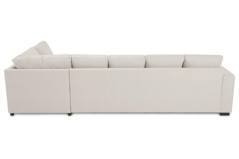 Crazy 5-sits Högervänd U-formad X-Large Soffa med Divan och Schäslong i Tyg - Beige - Möbler - Soffa - U-soffa