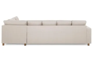 Crazy 5-sits Högervänd U-formad X-Large Soffa med Divan och Schäslong i Tyg - Beige - Möbler - Soffa - U-soffa