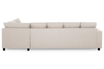 Crazy 5-sits Högervänd U-formad X-Large Soffa med Divan och Schäslong i Tyg - Beige - Möbler - Soffa - U-soffa
