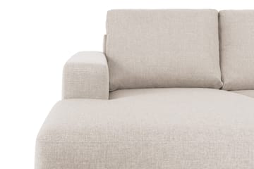 Crazy 5-sits Högervänd U-formad X-Large Soffa med Divan och Schäslong i Tyg - Beige - Möbler - Soffa - U-soffa