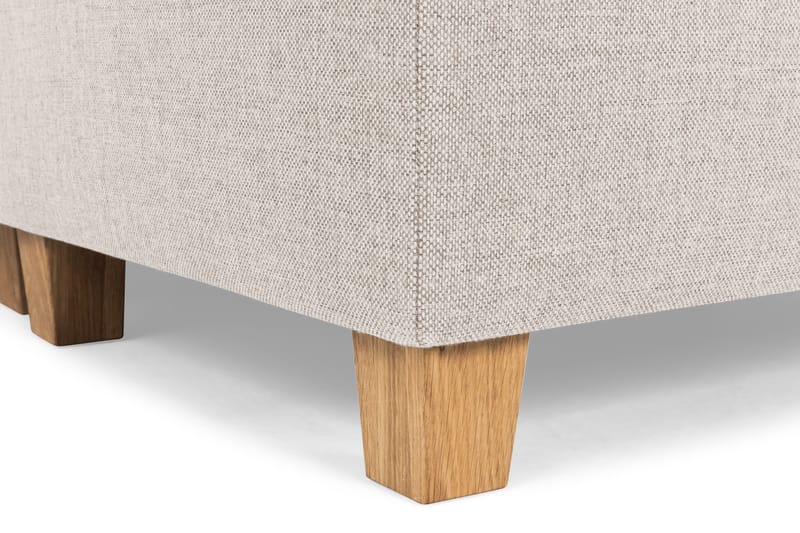 Crazy 5-sits Högervänd U-formad X-Large Soffa med Divan och Schäslong i Tyg - Beige - Möbler - Soffa - U-soffa