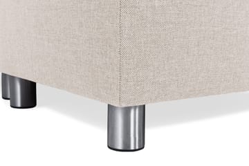 Crazy 5-sits Högervänd U-formad X-Large Soffa med Divan och Schäslong i Tyg - Beige - Möbler - Soffa - U-soffa