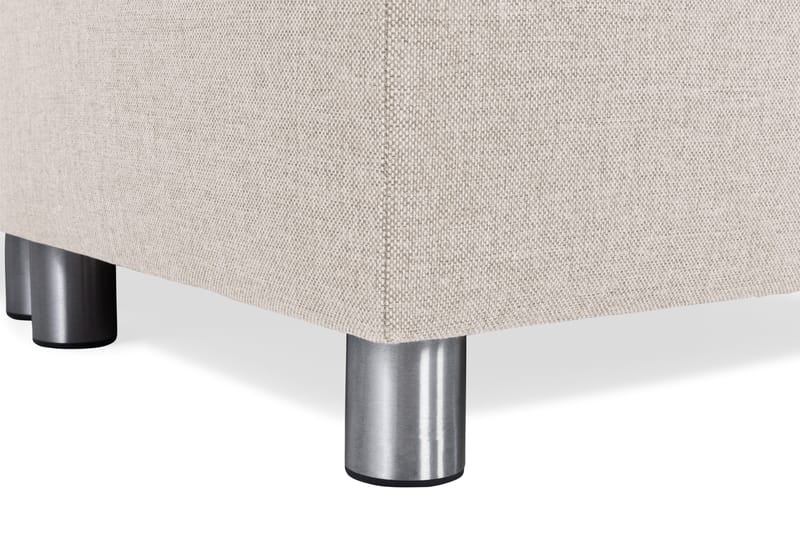 Crazy 5-sits Högervänd U-formad X-Large Soffa med Divan och Schäslong i Tyg - Beige - Möbler - Soffa - U-soffa