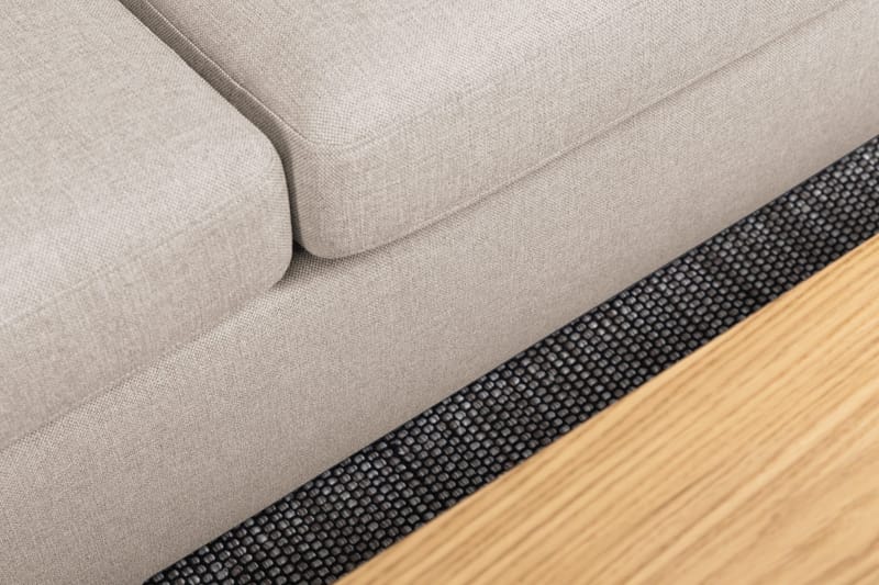 Crazy 5-sits Högervänd U-formad X-Large Soffa med Divan och Schäslong i Tyg - Beige - Möbler - Soffa - U-soffa