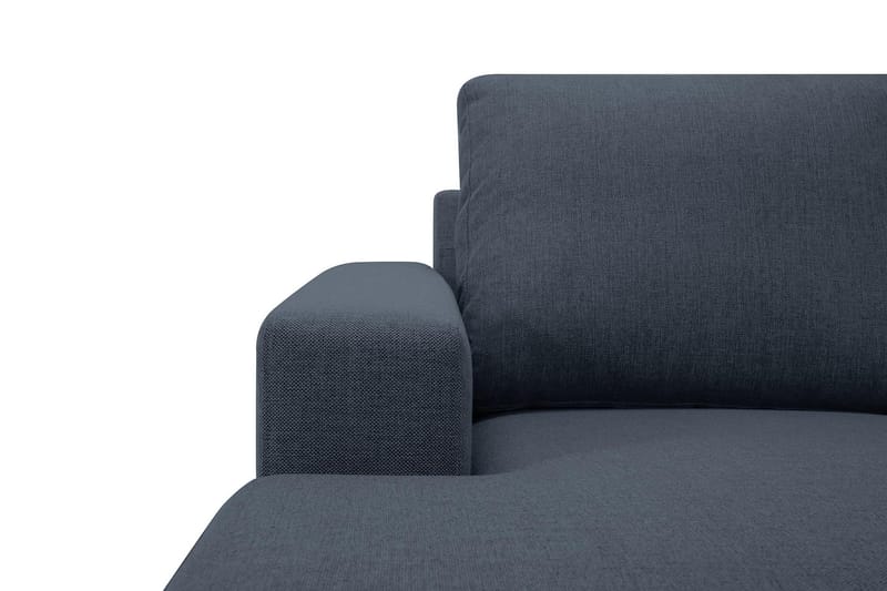 Crazy 5-sits Högervänd U-formad X-Large Soffa med Divan och Schäslong i Tyg - Blå - Möbler - Soffa - U-soffa