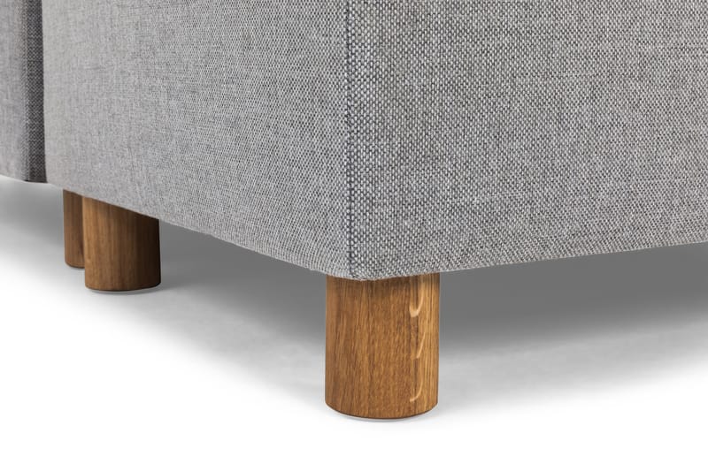 Crazy 5-sits Högervänd U-formad X-Large Soffa med Divan och Schäslong i Tyg - Grå - Möbler - Soffa - U-soffa