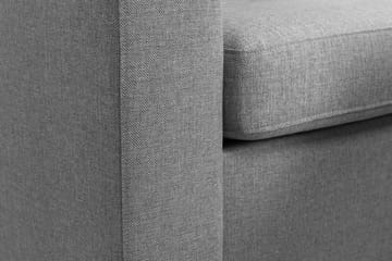 Crazy 5-sits Högervänd U-formad X-Large Soffa med Divan och Schäslong i Tyg - Grå - Möbler - Soffa - U-soffa
