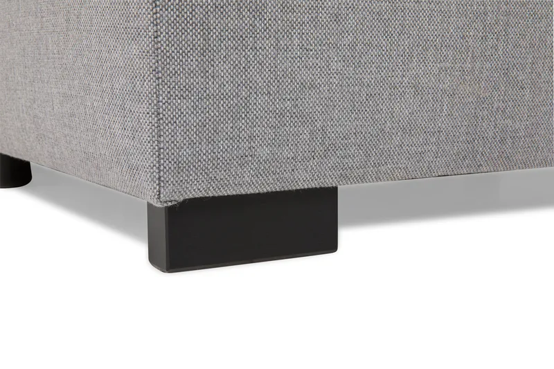 Crazy 5-sits Högervänd U-formad X-Large Soffa med Divan och Schäslong i Tyg inkl Kuvertkuddar - Grå - Möbler - Soffa - U-soffa