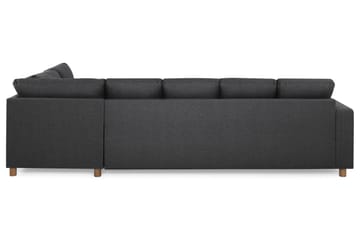 Crazy 5-sits Högervänd U-formad X-Large Soffa med Divan och Schäslong i Tyg - Mörkgrå - Möbler - Soffa - U-soffa