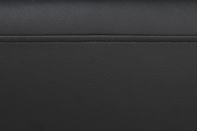 Crazy 5-sits U-formad Soffa med dubbelschäslong i Konstläder - Svart - Möbler - Soffa - Skinnsoffa