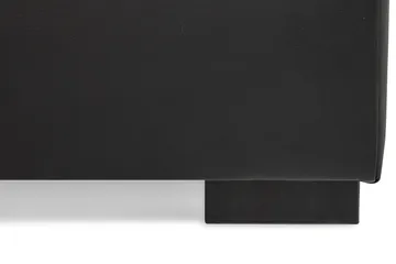 Crazy 5-sits Vänstervänd U-formad Soffa med Divan och Schäslong i Konstläder - Svart - Möbler - Soffa - Skinnsoffa