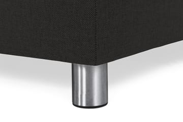 Crazy 5-sits Vänstervänd U-formad Soffa med Divan och Schäslong i Tyg - Antracit - Möbler - Soffa - U-soffa