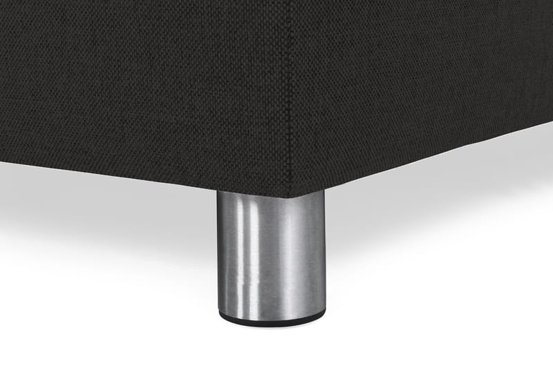 Crazy 5-sits Vänstervänd U-formad Soffa med Divan och Schäslong i Tyg - Antracit - Möbler - Soffa - U-soffa