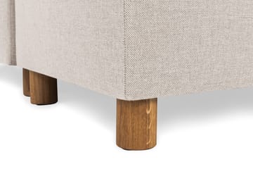 Crazy 5-sits Vänstervänd U-formad Soffa med Divan och Schäslong i Tyg - Beige - Möbler - Soffa - U-soffa