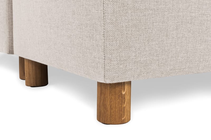 Crazy 5-sits Vänstervänd U-formad Soffa med Divan och Schäslong i Tyg - Beige - Möbler - Soffa - U-soffa