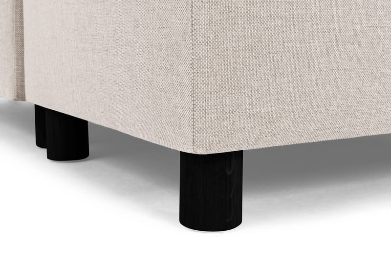 Crazy 5-sits Vänstervänd U-formad Soffa med Divan och Schäslong i Tyg - Beige - Möbler - Soffa - U-soffa