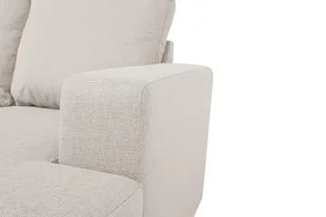 Crazy 5-sits Vänstervänd U-formad Soffa med Divan och Schäslong i Tyg - Beige - Möbler - Soffa - U-soffa