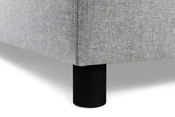 Crazy 5-sits Vänstervänd U-formad Soffa med Divan och Schäslong i Tyg - Grå - Möbler - Soffa - U-soffa