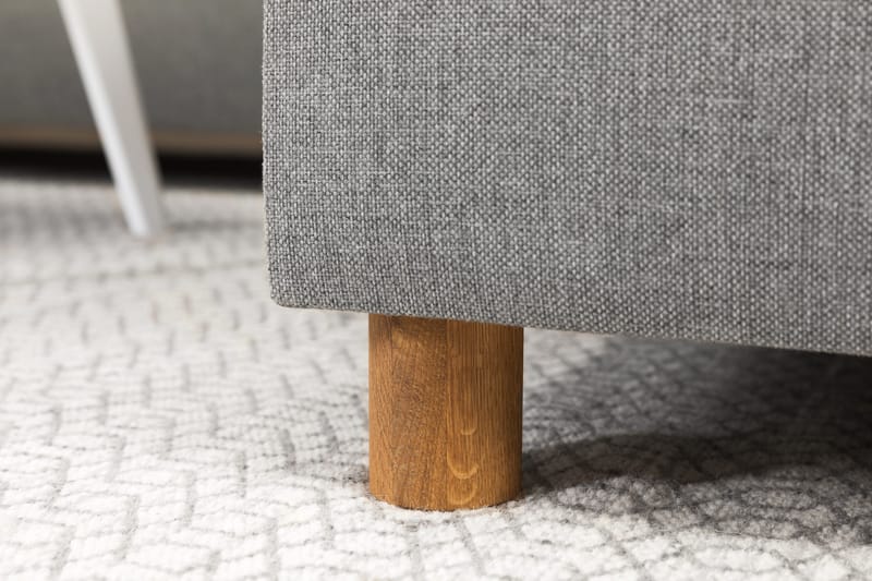 Crazy 5-sits Vänstervänd U-formad Soffa med Divan och Schäslong i Tyg - Grå - Möbler - Soffa - U-soffa